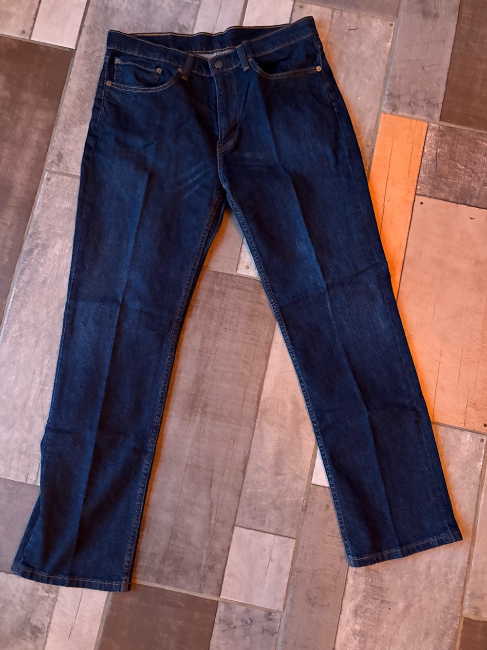 Levi's Indigo Straight-Leg Jeans